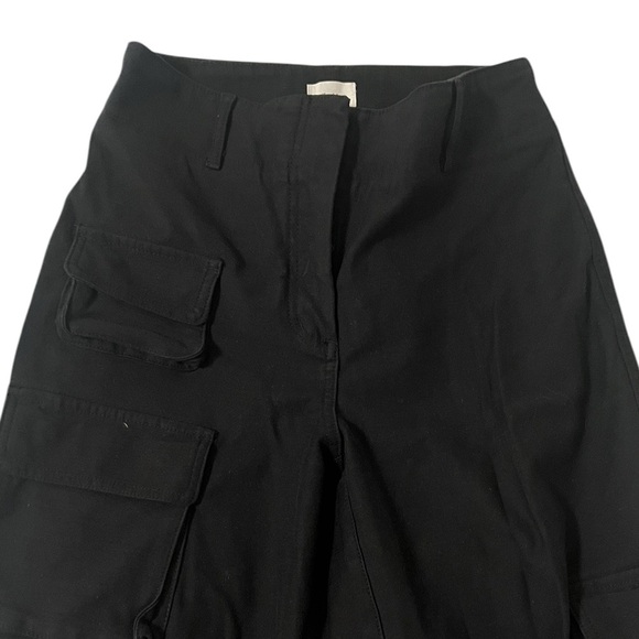 Aritzia Wilfred Free Picture Cargo Pants Black Noir Size 4 Women’s baggy look - Picture 7 of 9